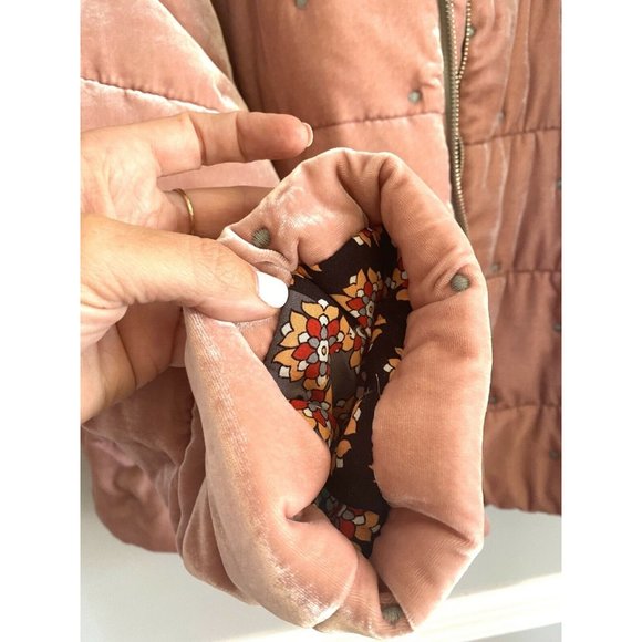 Johnny Was NWT Zaelia Silk-Blend Puffer Jacket - Picture 9 of 11